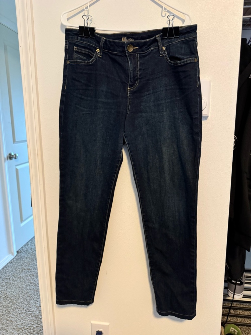 Kut from the Kloth Dark Blue Skinny Jeans